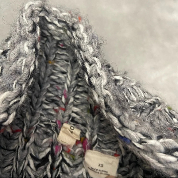 Anthropologie Moth "Joelle" Mock Neck Sleeveless High Low Sweater 27285 - Picture 10 of 11